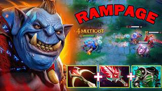 Mid Lane Ogre 25Kills + Rampage Insane Damage Burst Daedalus Dota 2🔥🔥🔥