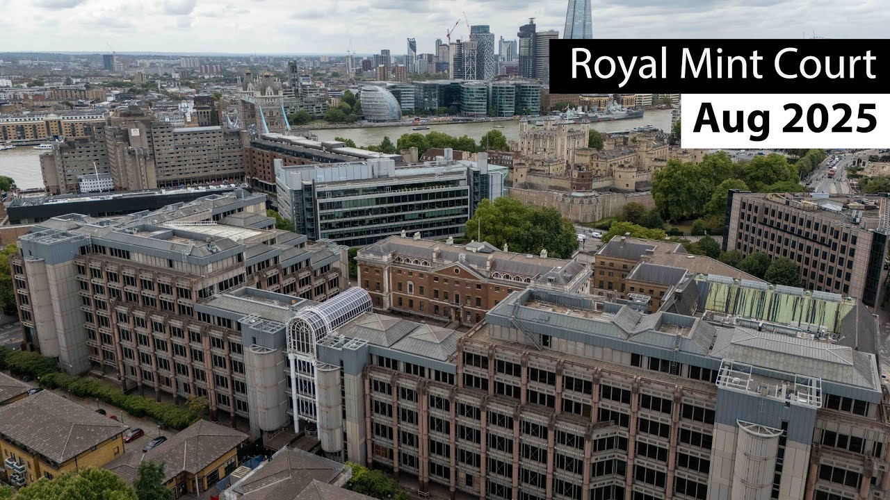 Drone News TV - Royal Mint Court Site (Chinese Embassy Controversy)