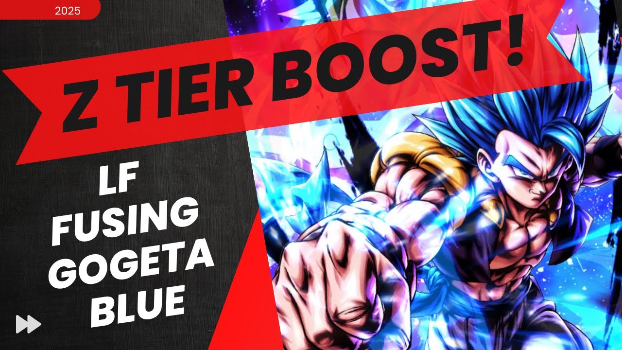 LF FUSING GOGETA BLUE DOMINATES ON Z-TIER BOOST NEXT TO LEGEND SPR VEGITO! (Dragon Ball Legends PVP)