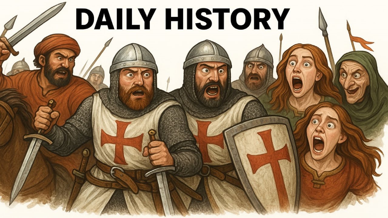 Daily History |  The Rise of the Knights Templar! "Mystery, Faith, and Fortune!" and more