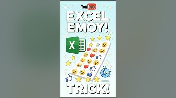 Excel Trick: Turn Numbers into Emojis for Stunning Data Visuals 😍