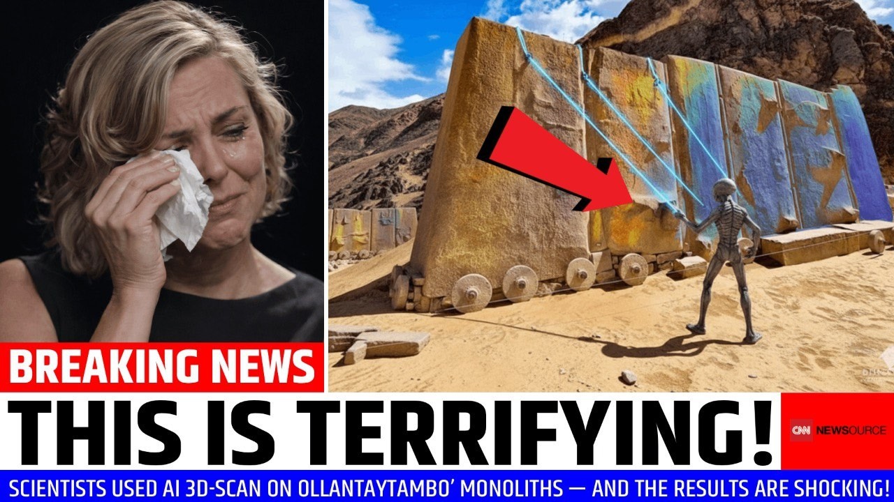 Scientists Used AI 3D-Scan on Ollantaytambo’ Monoliths — And the Results Are Shocking!