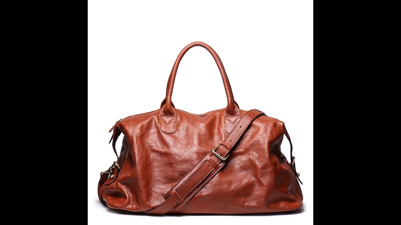 Leather duffle bag from RingNok leather