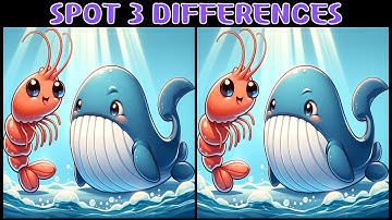 [Spot the difference] SPOT 3 DIFFERENCES [Find the difference]#27