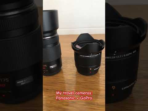 My travel cameras: