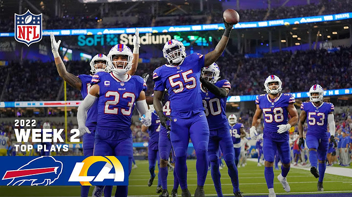 Buffalo Bills Highlights vs. Los Angeles Rams | 2022 Regular Season Week 1