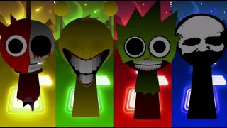 Tiles hop Edm Rush music game and Sprunki Ingredibox screenshot 5