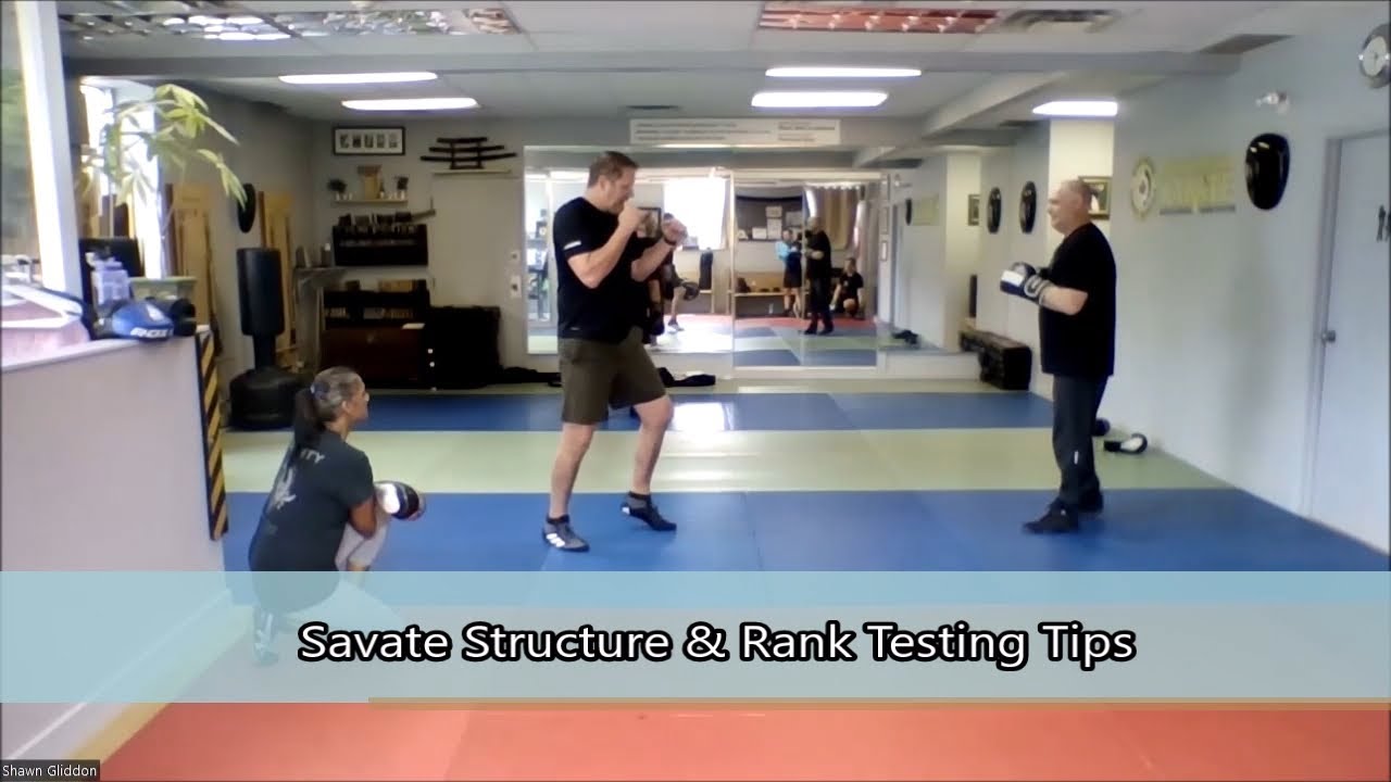 Savate - Tips on Structure and Pace for Rank Testing - YouTube