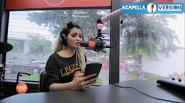 KZ Tandingan performs "Two Less Lonely People In The World" Live on Wish 107.5 (acapella version)
