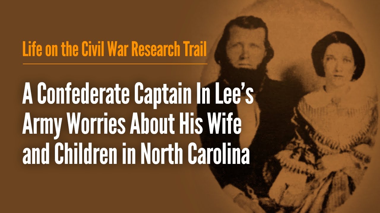 Капитан армии Ли беспокоится о своей жене и детях в Северной Каролине