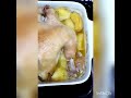 Запечена курка з картоплею 🍗🥔 Baked chicken with potatoes 😋 Запечённая курица с картошкой