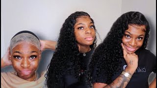 Aliexpress curly lace front wig
