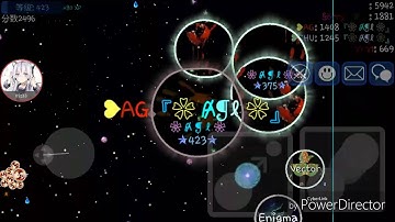 Nebulous gameplay with AGL clanmate / Epic splitrun/double split