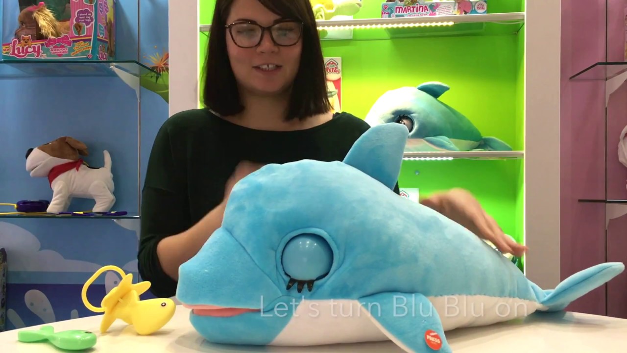 How to play with Blu Blu The Baby Dolphin from Club Petz YouTube