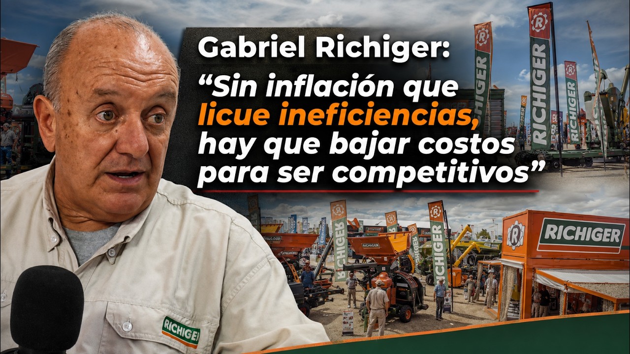 Gabriel Richiger:“Sin inflación que licue ineficiencias, hay que bajar costos para ser competitivos”