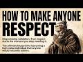 How To Make Anyone Respect - Earn True Respect | Graded Reader | Improve English Fluency