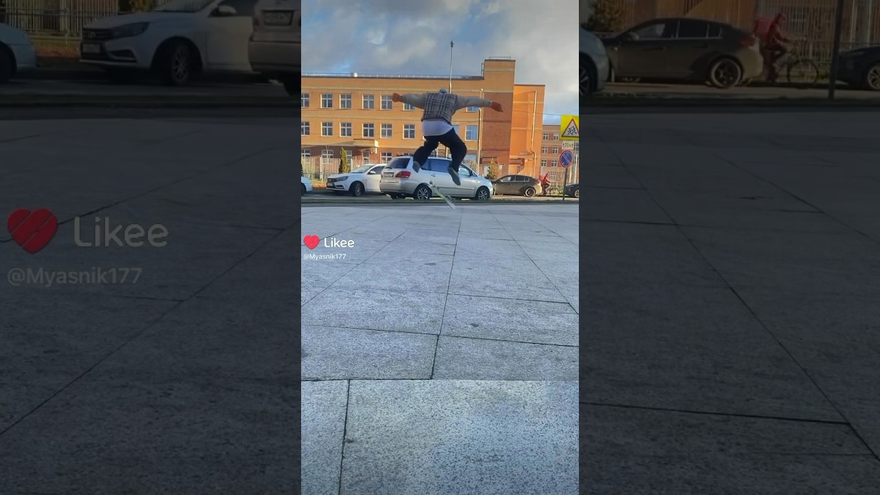 Nollie fs 180 kickflip | скейтборд