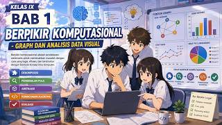 Informatika Kls 9 Bab 1 Berpikir Komputasional # Graph dan Analisis Data Visual
