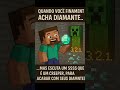 minecraft meme #minecraft #memes #creeper #diamante