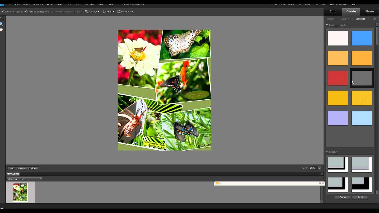 Photoshop Elements Photo Collage In Elements 9 Youtube
