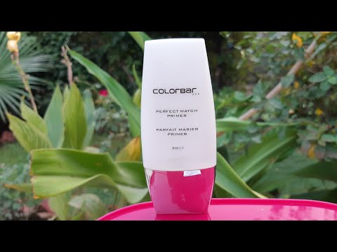 Colorbar perfect match primer review, best makeup primer in india, bridal makeup primer for oilyskin