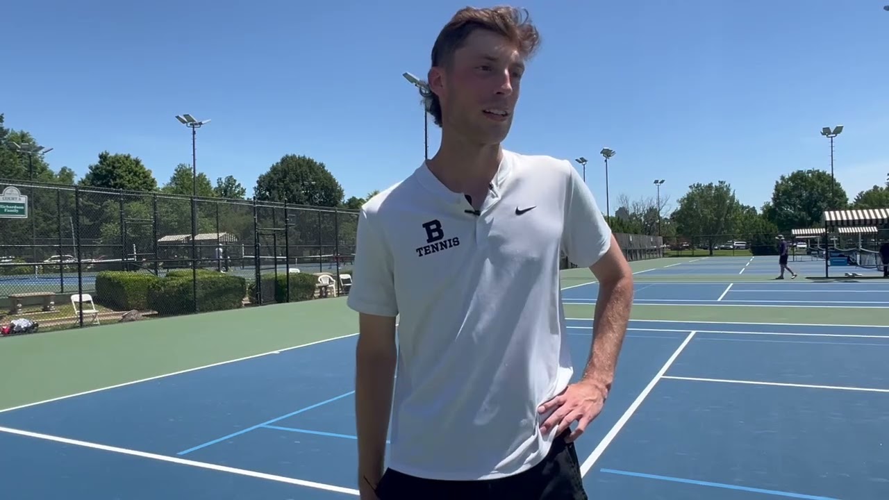 Tristan Bradley Wins NCAA Division III Men's Tennis Singles Championship