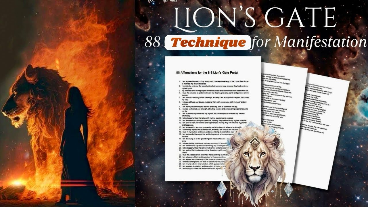 URGENT‼️Watch This on AUGUST 8th - 12th|Lions Gate Portal is OPENED| Manifest Anything INSTANTLY URGENT‼️Watch This on AUGUST 8th - 12th|Lions Gate Portal is OPENED| Manifest Anything INSTANTLY