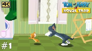 Tom and Jerry in House Trap - Playthrough PSX / PS1 / PGXP / Widescreen 4k 2160p PART 1 screenshot 2