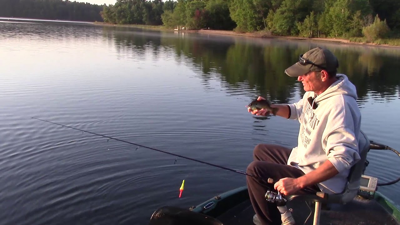 Slip bobber gills using the Rocket Bobber. 