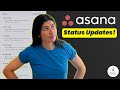 Asana status updates