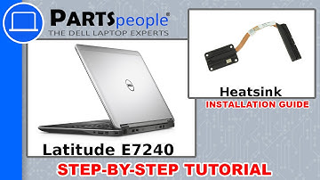 Dell Latitude E7240 Heatsink How-To Video Tutorial