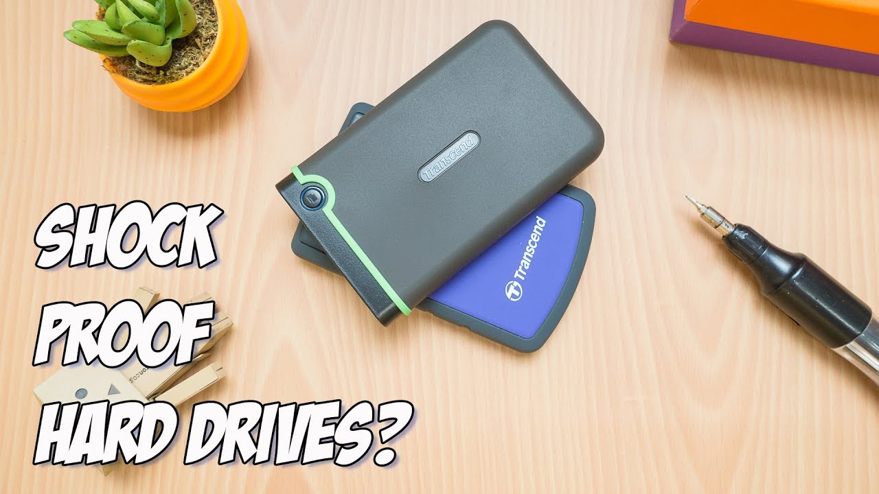 Transcend StoreJet 25M3 VS 25H3 - What's inside a shockproof hard drive?