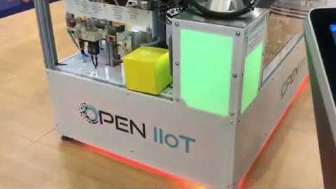 Open IIOT demo model in more detail - Industry 4.0 in action at Auspack 2019