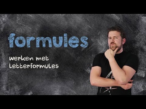 Video: Hoe Schrijf Je Een Wiskundige Formule?