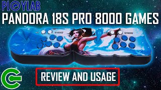 THE PLOYLAB'S PANDORA 18S PRO WITH 8000 GAMES : REVIEW AND USAGE