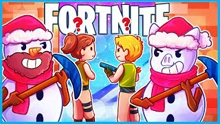 SNEAKY SNOWMAN GANG in Fortnite: Battle Royale! (Fortnite Funny Moments w/ LEGIQN)