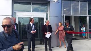 OMS Grand Reopening ribbon cutting ceremony