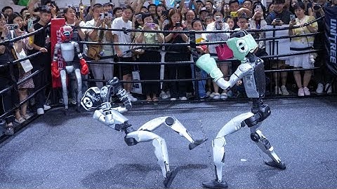 Robots Battle for Gold in Boxing For Robot Olympics