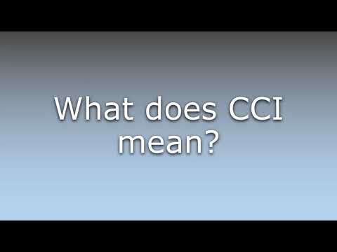 Video: Ką reiškia CCI galiojantis?