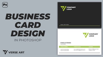 Create A  Simple Business Card in Photoshop | Photoshop Tutorial #photoshop #design #businesscard