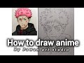 How to draw anime sketch ⚡ rate my artwork 🤔 comment next Anime name 💥