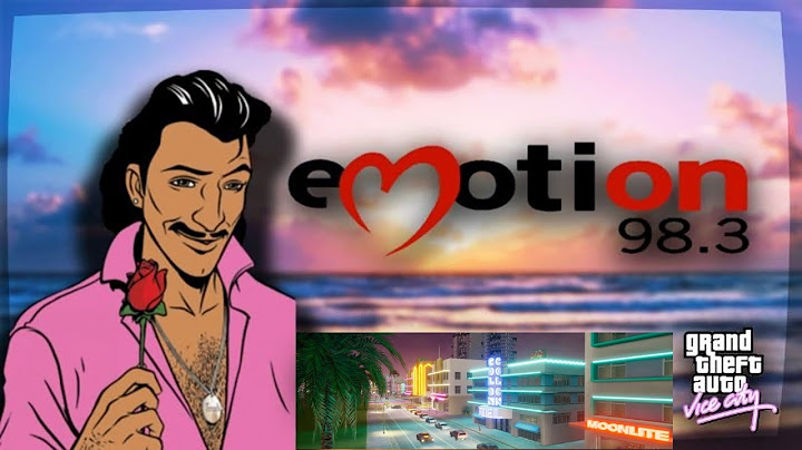 🎹 GTA VICE CITY | EMOTION 98.3 [RADIO STATION] 🎧 with Fernando Martinez ❤️
