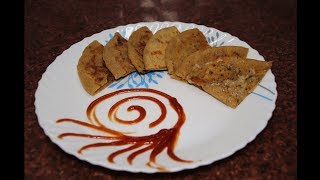 рдЕрдирд┐рдпрди рдЪреАреЫ рдкрд░рд╛рдард╛ - Cheese Paratha Recipe - Stuffed Cheese Onion Paratha - Onion Pizza Paratha