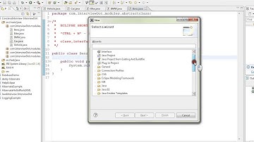 CTRL + N OPEN NEW WIZARD ECLIPSE SHORTCUT DEMO