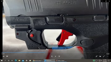 Springfield Hellcat Stock Trigger to Apex Trigger, Before and After Specs