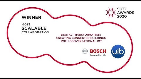 2020 SICC Awards: Winner of Most Scalable Collaboration