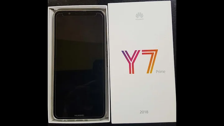 UNBOXING HUAWEI Y7 PRIME 2018