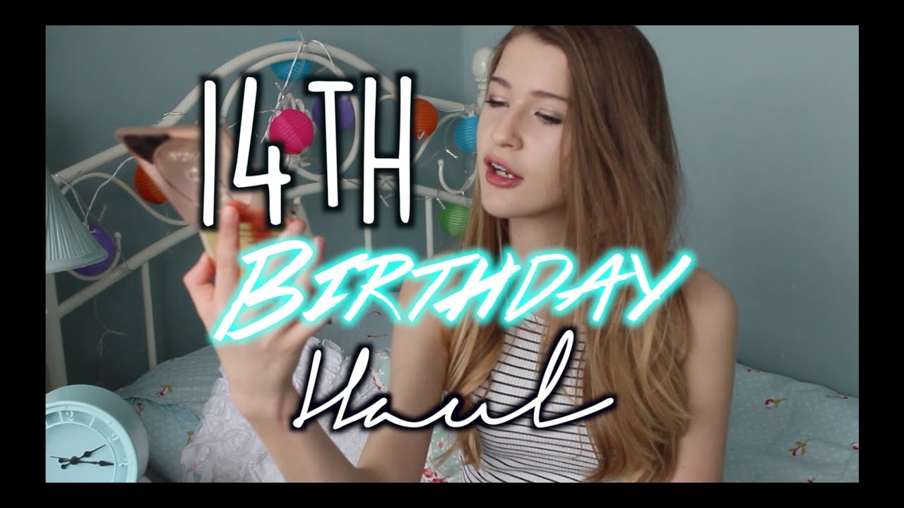 14th Birthday Haul 2015!