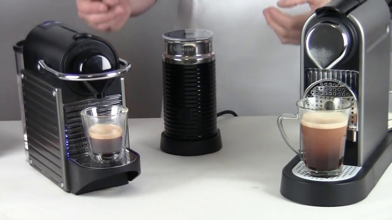 Nespresso Citiz vs Pixie - YouTube