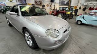 2001 MG MGF STEPTRONIC | MATHEWSONS CLASSIC CARS | AUCTION: 12, 13 & 14 NOVEMBER 2025